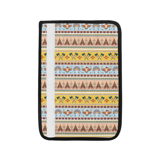 Native American Pattern Design Print Car Seat Belt Cover