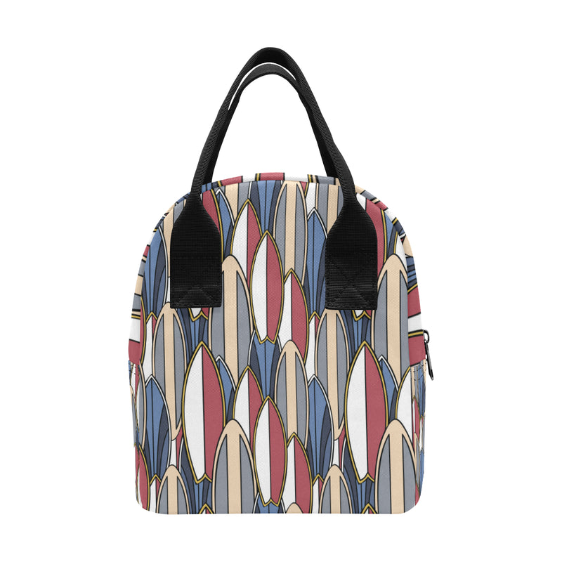 Surf board Pattern Insulated Lunch Bag