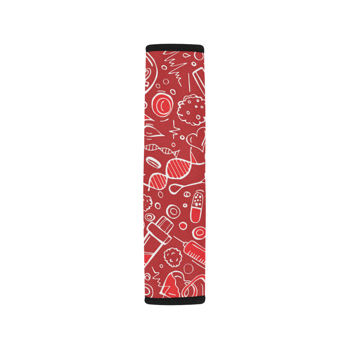 Phlebotomist Pattern Print Design A02 Car Seat Belt Cover