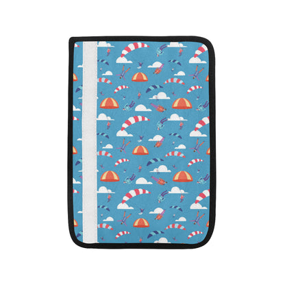Skydiving Pattern Print Design 03 Car Seat Belt Cover
