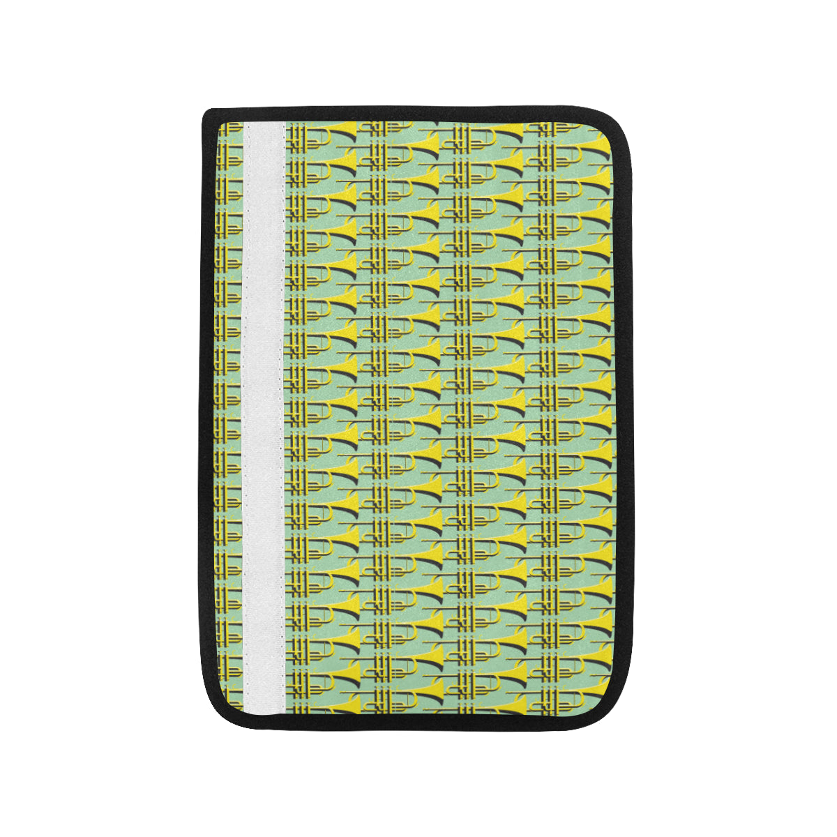 Trumpet Vintage Design Print Car Seat Belt Cover