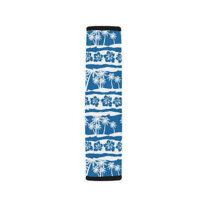 Hawaiian Themed Pattern Print Design H021 Car Seat Belt Cover