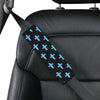 Christian Cross neon Pattern Car Seat Belt Cover