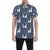 Llama Cactus Pattern Print Design 05 Men's Short Sleeve Button Up Shirt