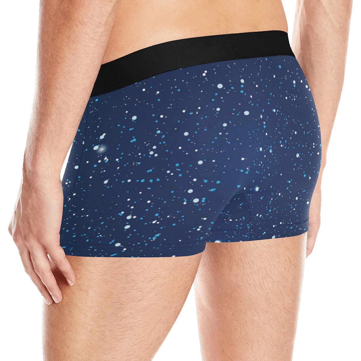 Night sky Pattern Print Design A03 Men's Boxer Briefs
