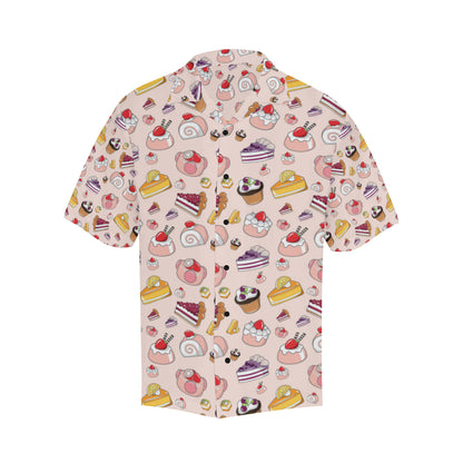 Cake Pattern Print Design 01 Men's Hawaiian Shirt