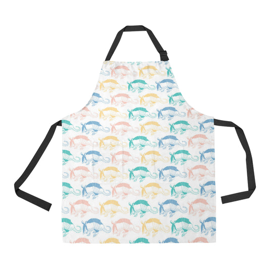 Armadillo Pattern Print Design 05 Apron with Pocket