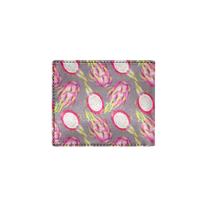 Dragonfruit Pattern Print Design DF03 Men's ID Card Wallet