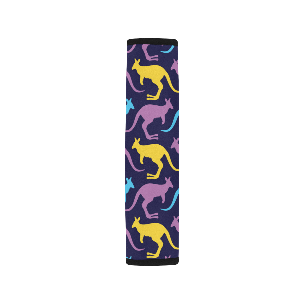 Kangaroos Pattern Print Design 02 Car Seat Belt Cover
