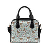 Nurse Bear Pattern Print Design A01 Shoulder Handbag