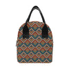 Knit Aztec Tribal Insulated Lunch Bag