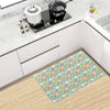 Beach Scene Pattern Print Design 02 Kitchen Mat