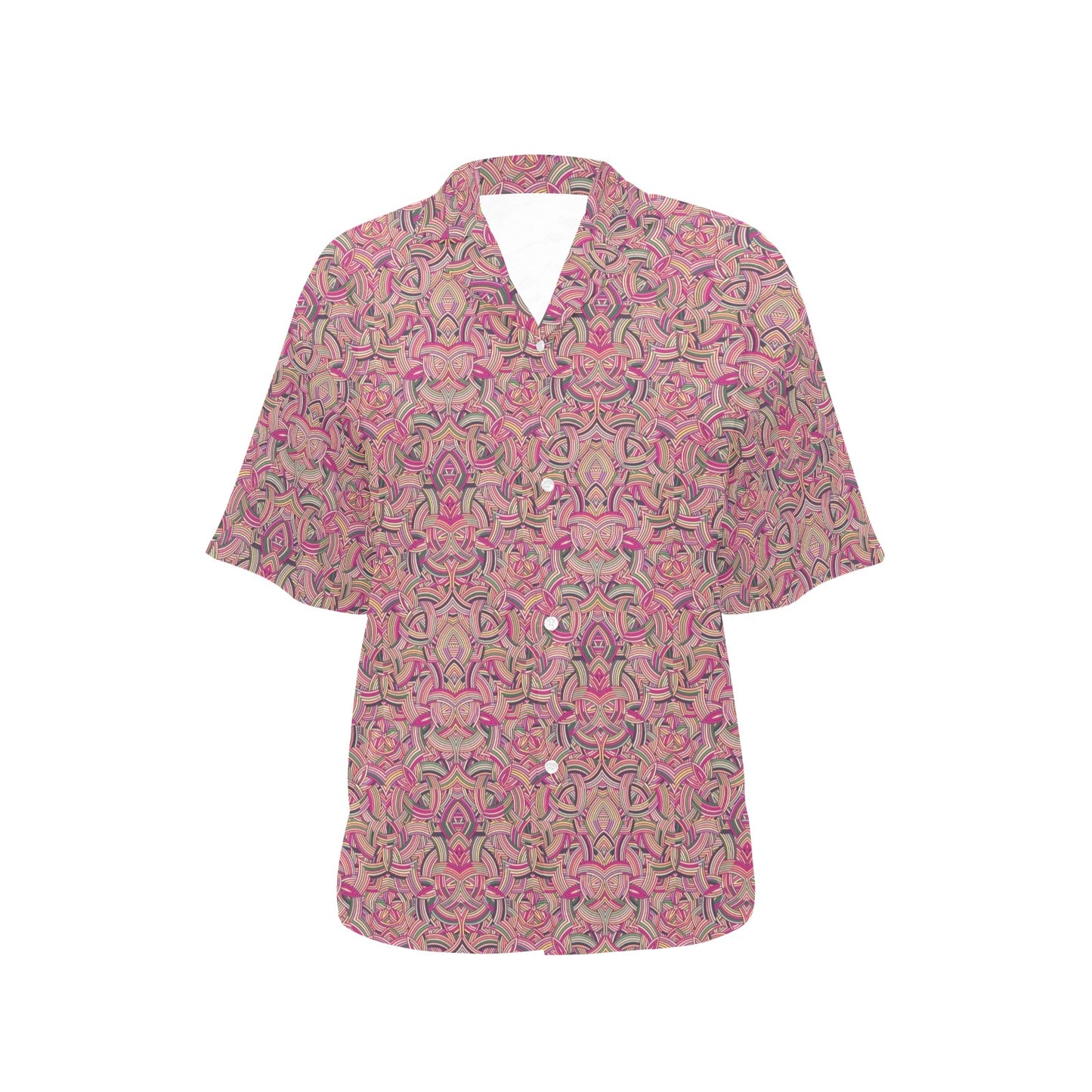 Celtic Pattern Print Design 04 Women's Hawaiian Shirt