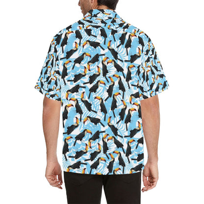 Toucan Print Design LKS303 Men's Hawaiian Shirt