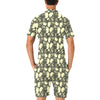 Skull Print Design LKS302 Men's Romper