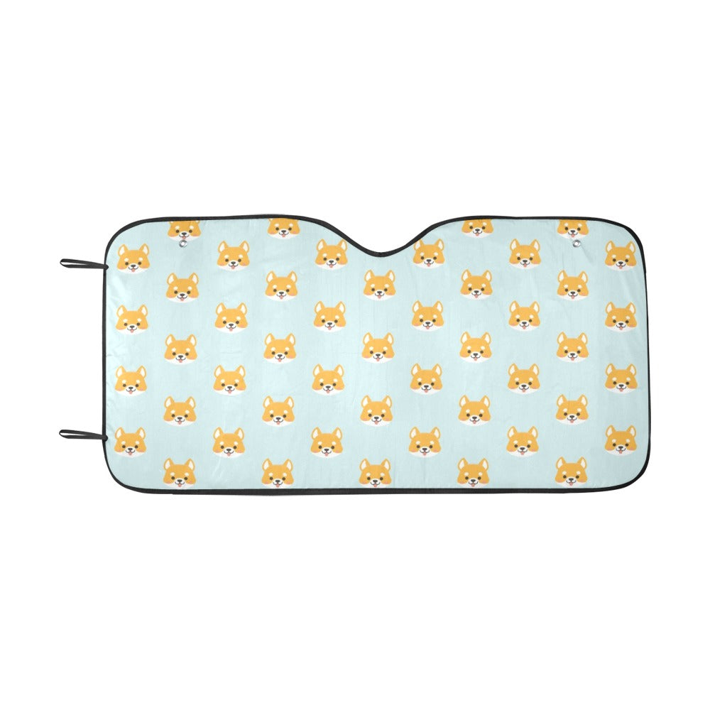 Shiba Inu Print Design LKS301 Car front Windshield Sun Shade