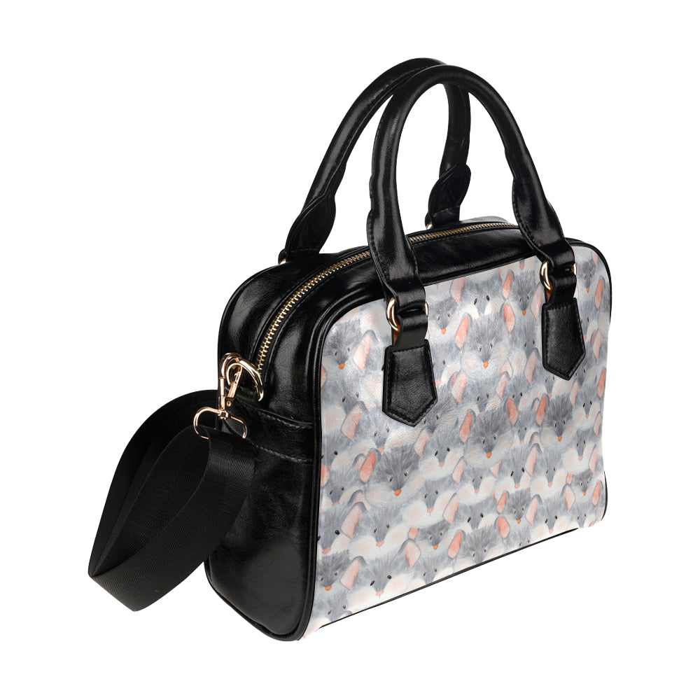 Rat Baby Pattern Print Design 02 Shoulder Handbag