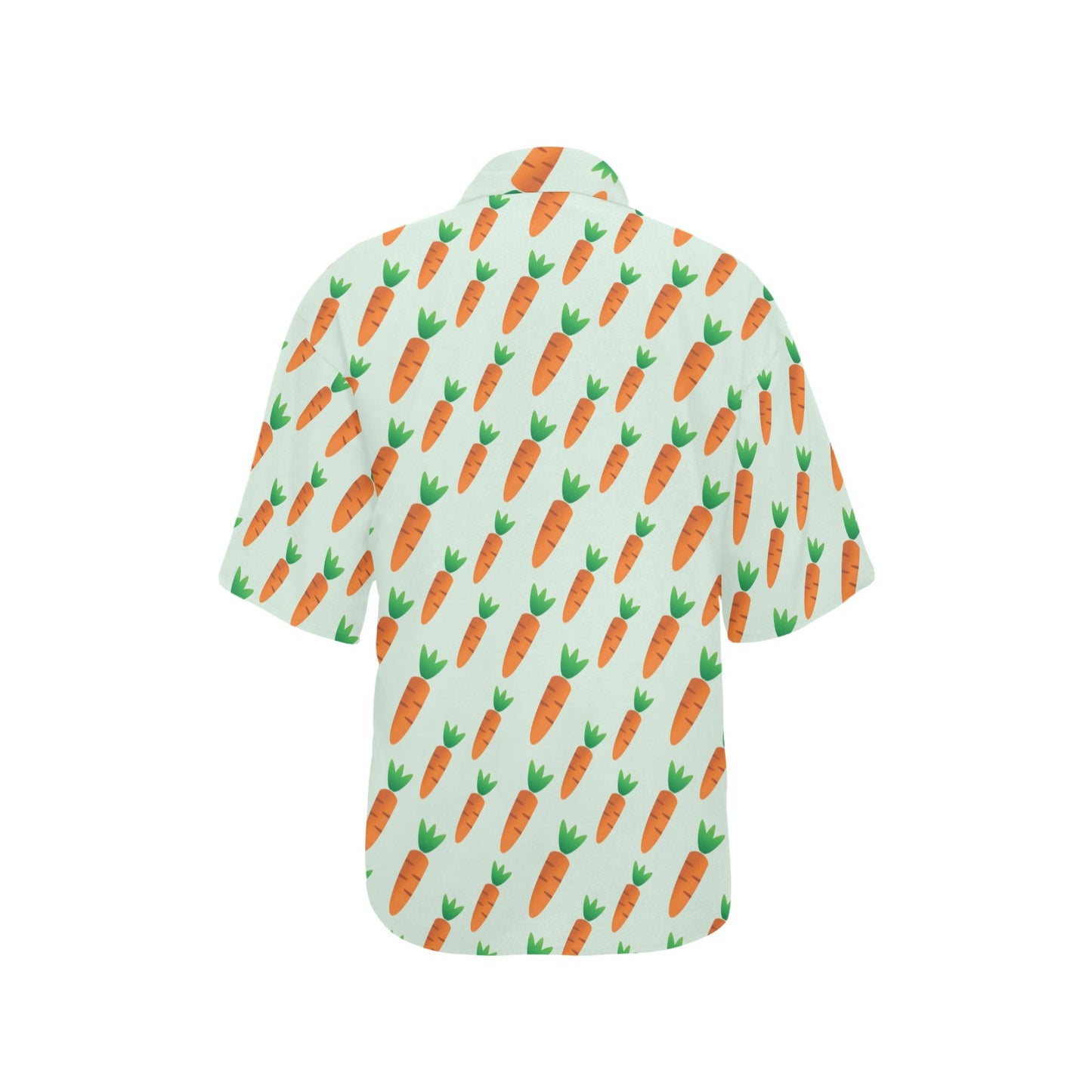Carrot Pattern Print Design 05 Women's Hawaiian Shirt