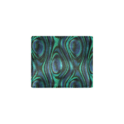 Abalone Pattern Print Design 01 Men's ID Card Wallet