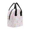 Pink Cherry Blossom Sakura Insulated Lunch Bag