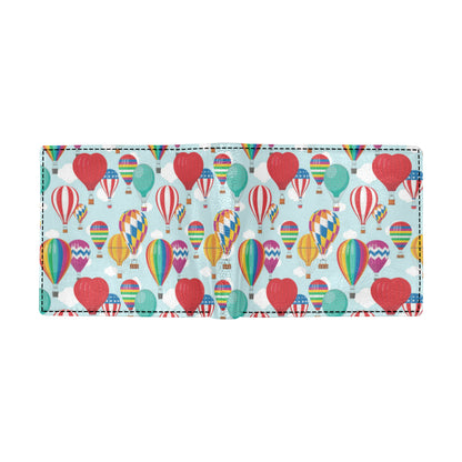 Ballon Pattern Print Design 07 Men's ID Card Wallet