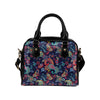 Paisley Boho Pattern Print Design A06 Shoulder Handbag