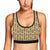 Totem Tiki Style Themed Design Sports Bra