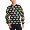 Camper Pattern Camping Themed No 2 Print Men Long Sleeve Sweatshirt