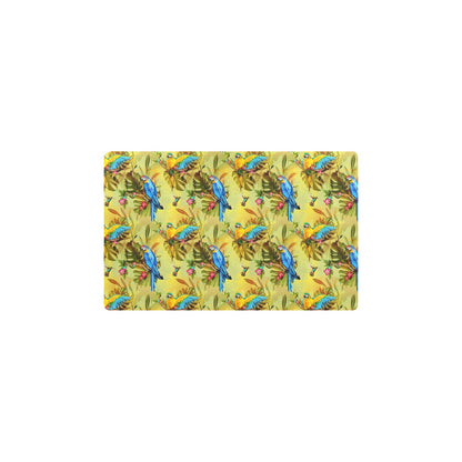 Parrot Pattern Print Design A02 Kitchen Mat