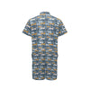 Dachshund Pattern Print Design 012 Men's Romper