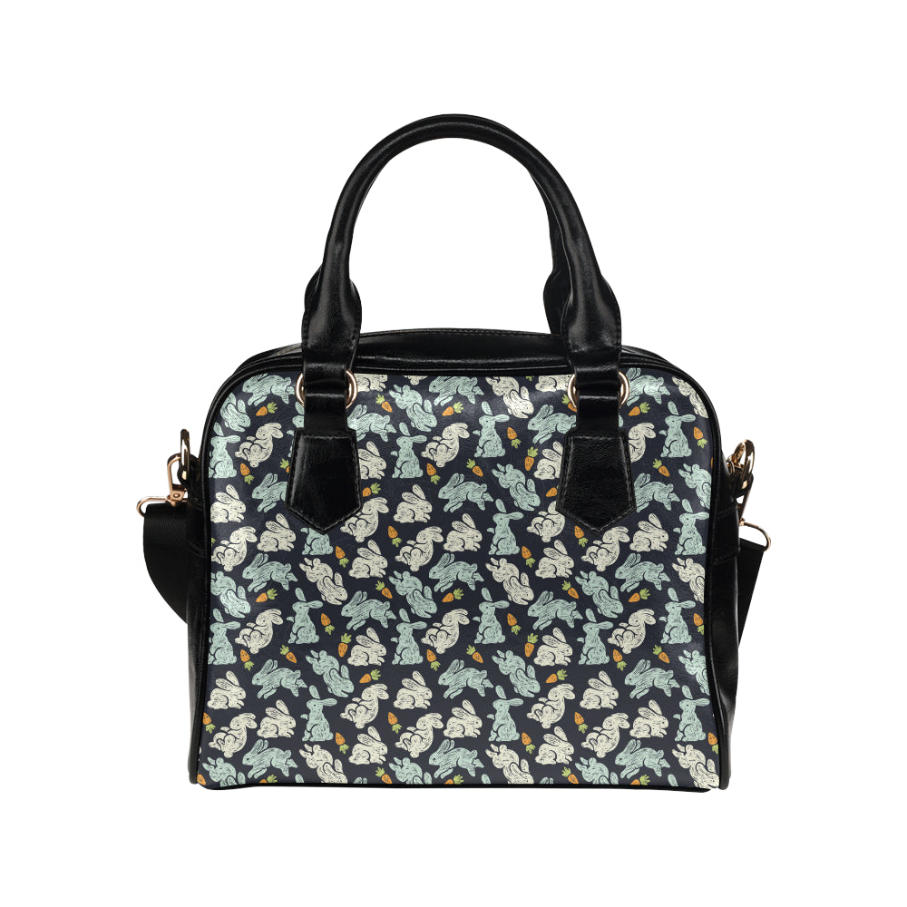 Bunny Pattern Print Design 04 Shoulder Handbag