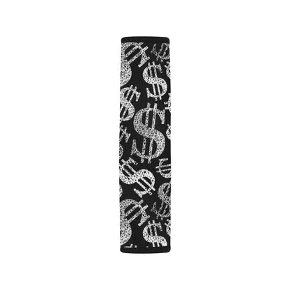 Money Pattern Print Design 02 Car Seat Belt Cover