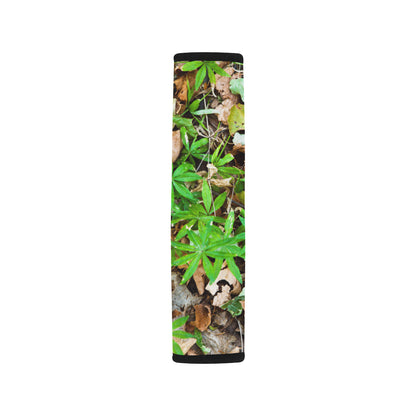 Camouflage Realistic Tree Fresh Print Car Seat Belt Cover