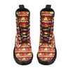 Hawaiian Tropical Sunset Hibiscus Print Women's Boots