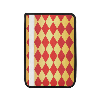 Harlequin Pattern Print Design 03 Car Seat Belt Cover