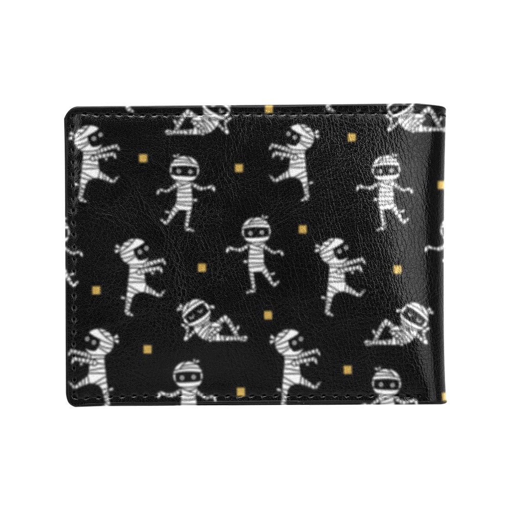 Mummy Cute Print Design LKS301 Men's ID Card Wallet