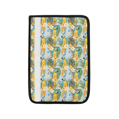 Parrot Pattern Print Design A04 Car Seat Belt Cover