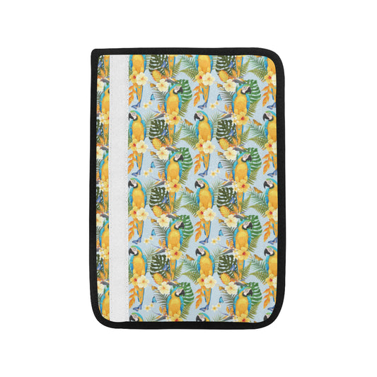 Parrot Pattern Print Design A04 Car Seat Belt Cover