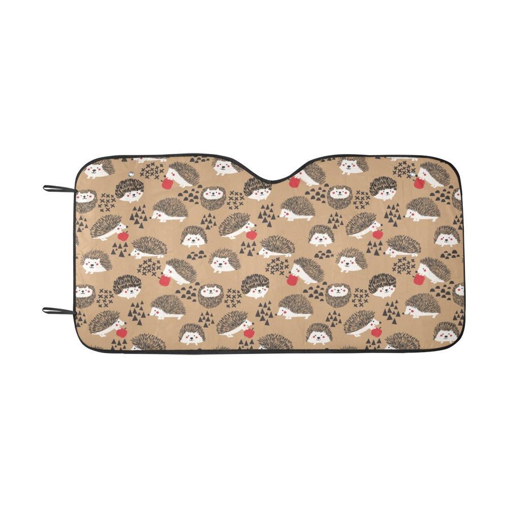 Hedgehog Print Design LKS403 Car front Windshield Sun Shade