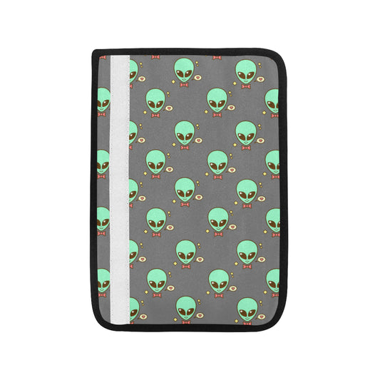 Alien Pattern Print Design 02 Car Seat Belt Cover