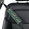 Cactus Pattern Print Design 05 Car Seat Belt Cover