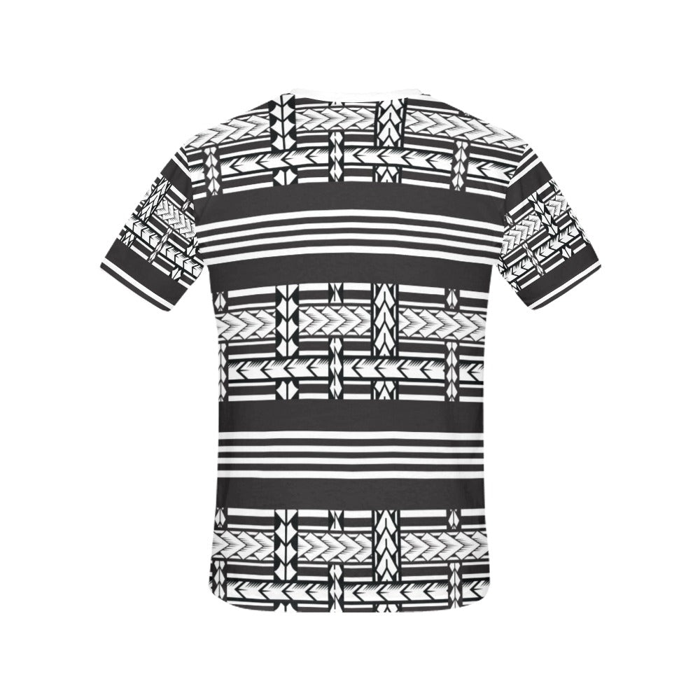 Samoan Tattoo Print Design LKS304 Women's  T-shirt