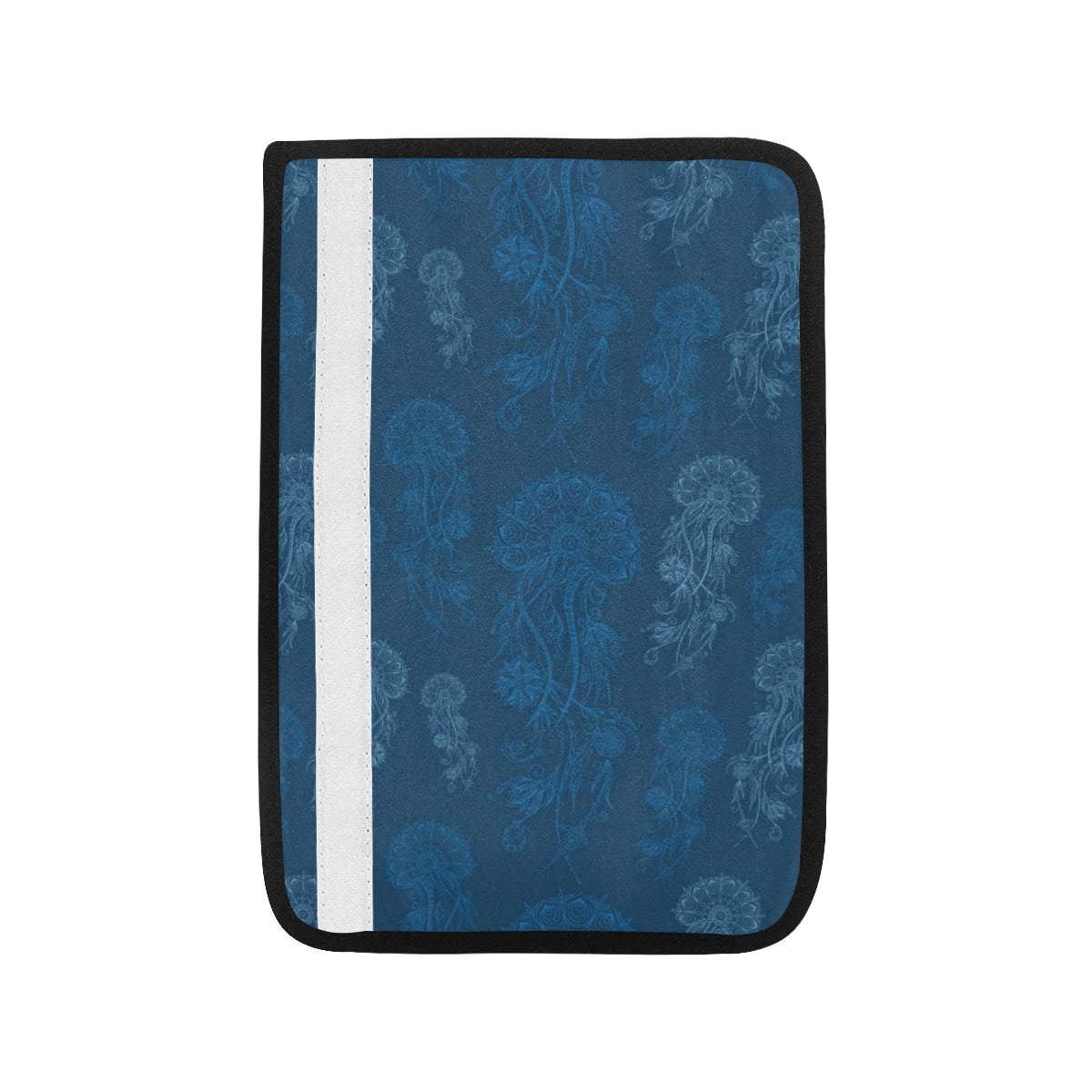 Jellyfish Pattern Print Design 01 Car Seat Belt Cover