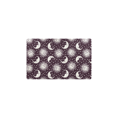 Sun Moon Face Kitchen Mat