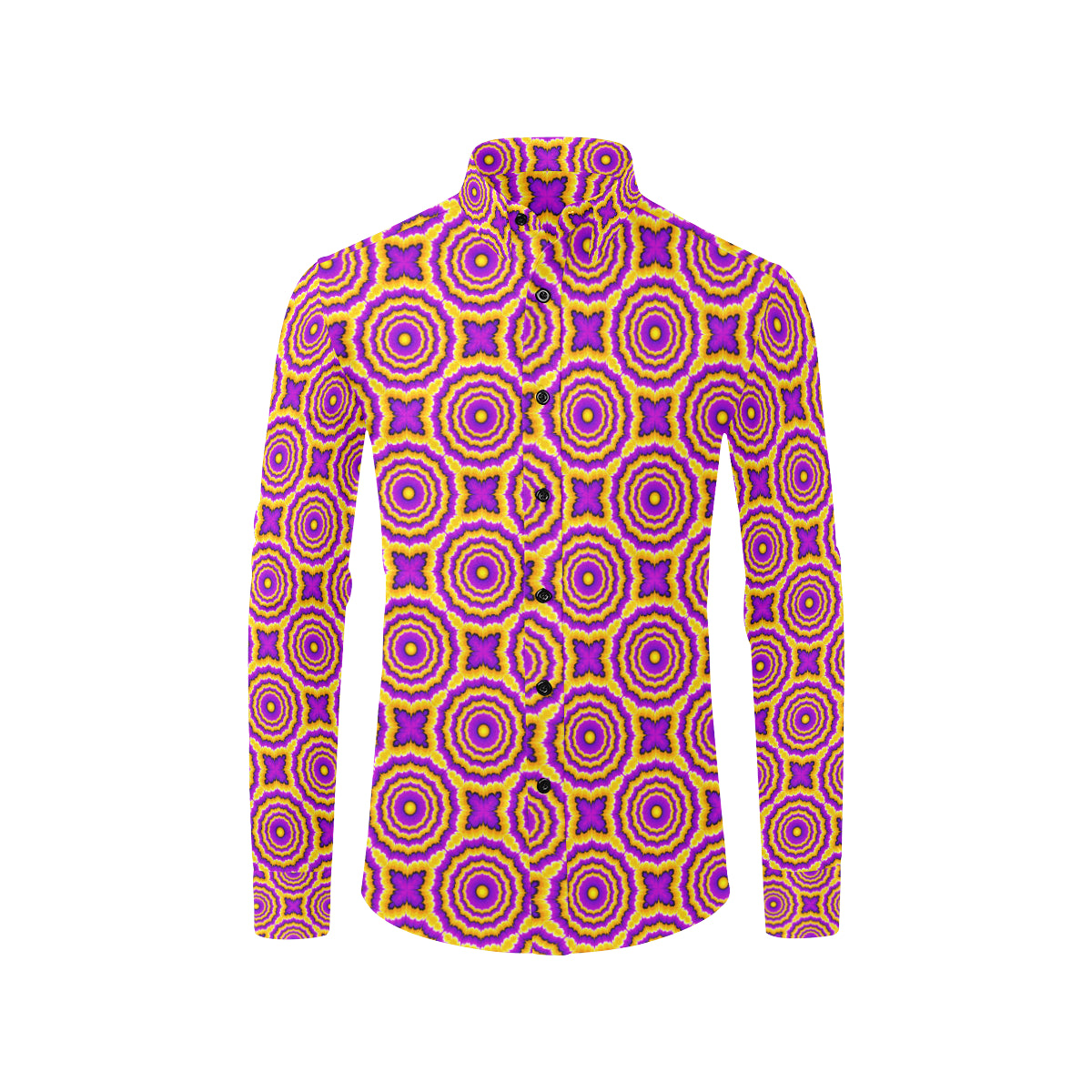 Optical illusion Expansion Men's Long Sleeve Shirt