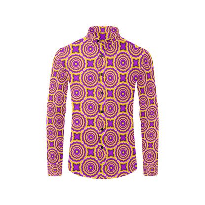 Optical illusion Expansion Men's Long Sleeve Shirt