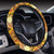 Native Pattern Print Design A09 Steering Wheel Cover with Elastic Edge