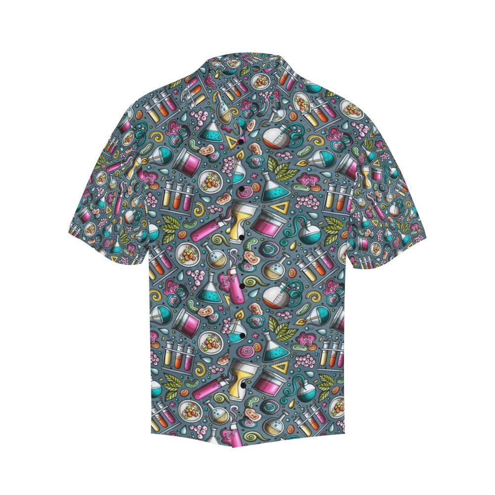 Science Print Design LKS304 Men's Hawaiian Shirt