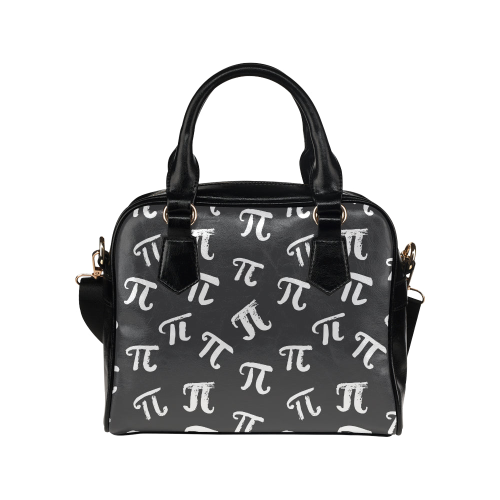 Pi Day Pattern Print Design A02 Shoulder Handbag