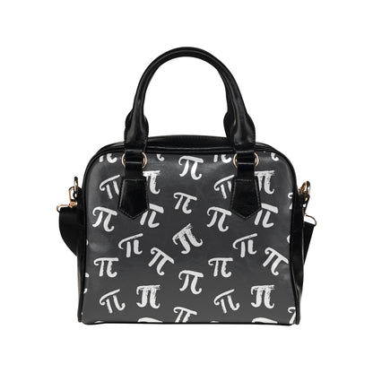 Pi Day Pattern Print Design A02 Shoulder Handbag